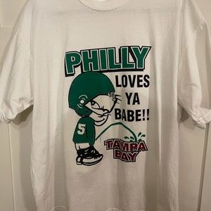 Phillies Training Tampa Bay T shirt,XL